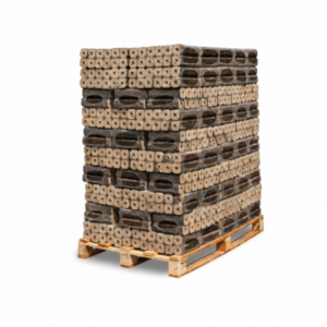 Heizfuxx Pini Kay Octagon Holzbriketts 960 kg Palette – 96 × 10 kg